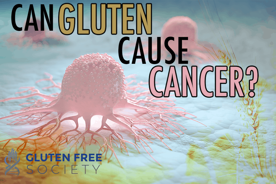 does gluten cause cancer